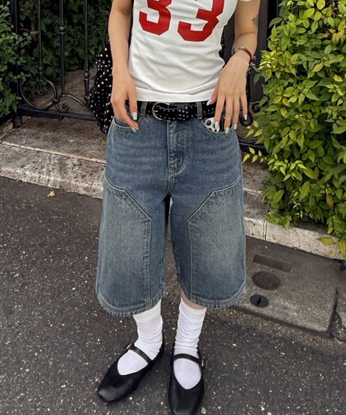 ジーンズ デニム デニムパンツ 「 MEMECLE / メメクル 」バギー