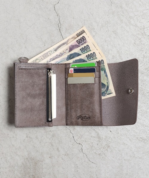 ROTAR 財布 Margot leather middle wallet メンズ レディース