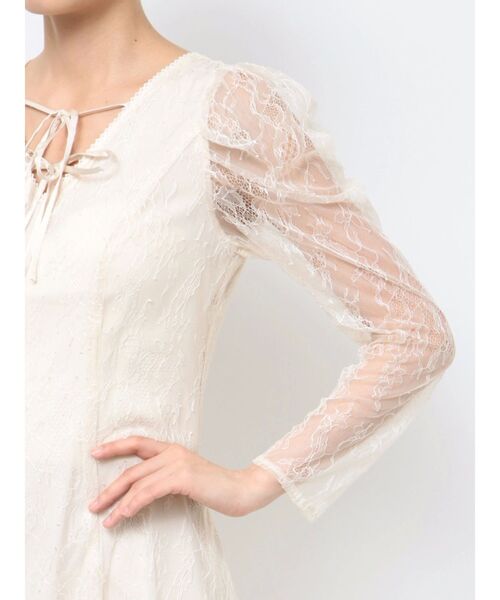 EATME ワンピース ダブルリボンレースワンピース : ZOZOTOWN Yahoo!店