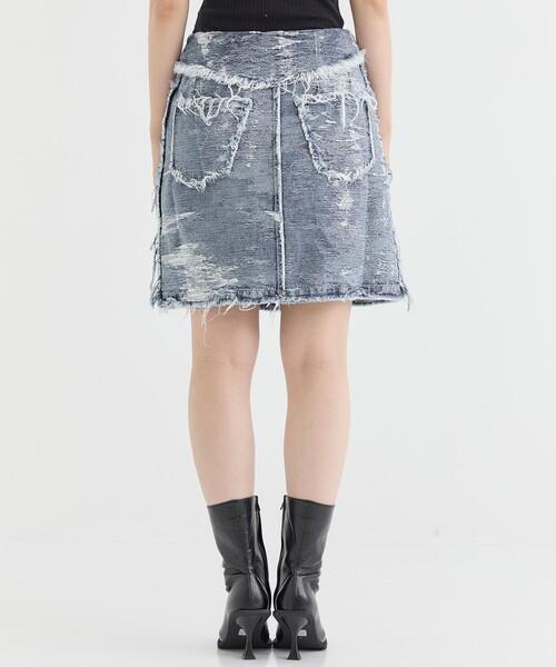 taakk デニムスカート TAG（PORTER） デニムスカート 「TAAKK/ターク」DENIM SKIRT