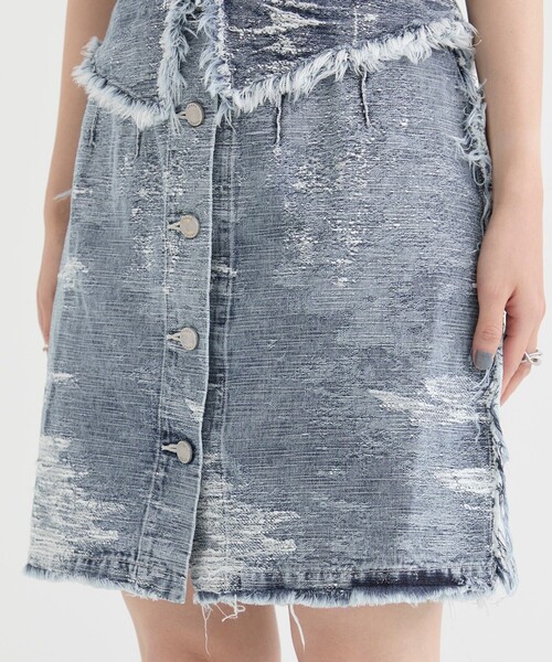 taakk デニムスカート TAG（PORTER） デニムスカート 「TAAKK/ターク」DENIM SKIRT