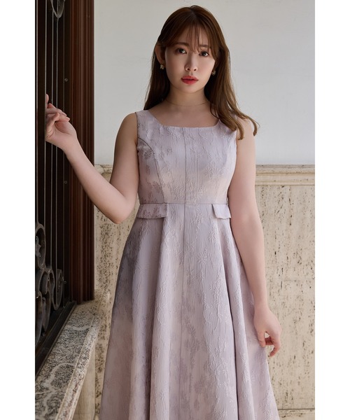 ハーリップトゥ　ワンピース beige petale / pearl white / brandy rose】Sunflower-Printed
