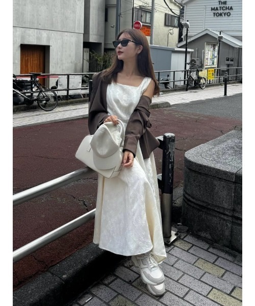 Her lip to ワンピース Classic Floral Jacquard Dress
