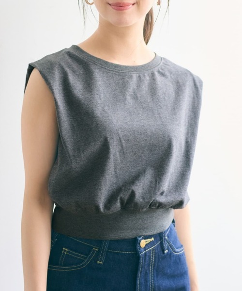 tシャツ タックスリーブプルオーバー「低身長・小柄女性」 レディース