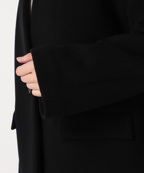 JOURNAL STANDARD L'ESSAGE GIOLICAコクーンコート 追加3》SUPER140S/GIOLICA コクーンコート（ノーカラーコート