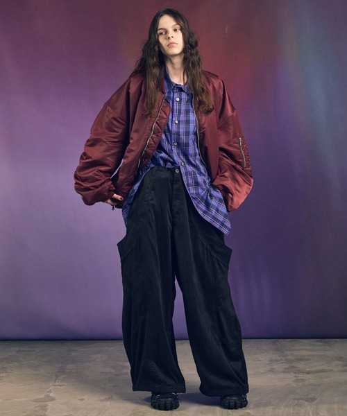 MAISON SPECIAL プライムオーバーナイロンMA-1ボンバージャケット MAISON SPECIAL ma1 ma-1 「UNISEX」Prime-Over Nylon MA-1