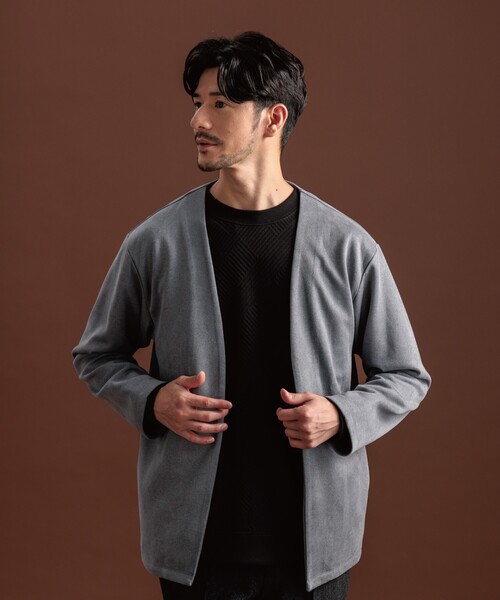 ふるさと納税 服 男 愛媛県 松山市 裏起毛 カーディガン < M > < グレー杢 > メンズ カーディガン 長袖 スウェット ファッション 冬服 FL23FW-006… 裏起毛 カーディガン < XL > < グレー杢 > メンズ カーディガン