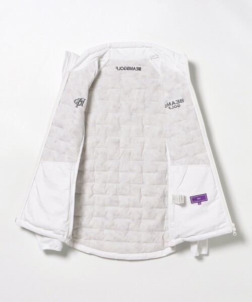BEAMS GOLF PURPLE LABEL ダウンジャケット ニット切り替え BEAMS GOLF（ビームス ゴルフ） ダウンジャケット ダウン PURPLE LABEL