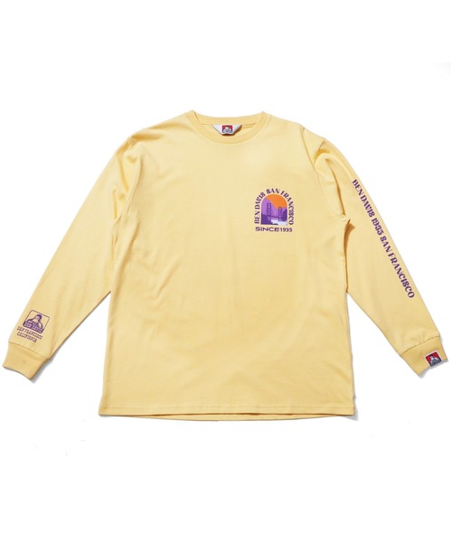 BEN DAVIS（ベンデイビス） tシャツ LADIES PRINT LONG SLEEVE