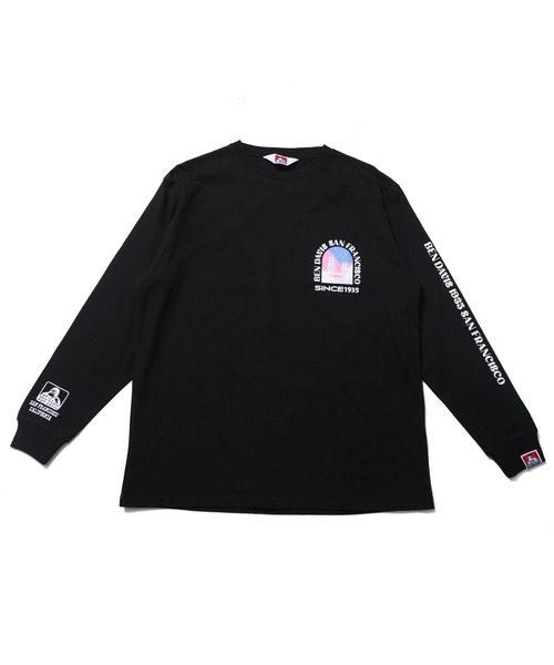 BEN DAVIS（ベンデイビス） tシャツ LADIES PRINT LONG SLEEVE