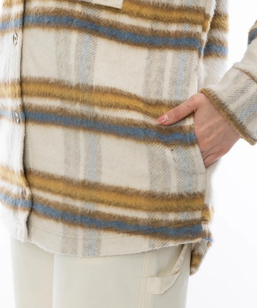 RVCA（ルーカ） コート アウター レディース BIRDIE WOOL BLEND SH 