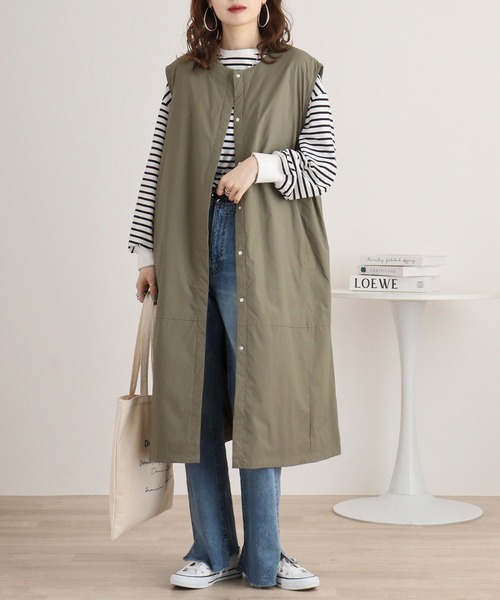 EGLANTINE ダウンベスト ベスト Eglantine ロングダウンジレ