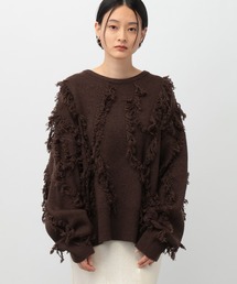 2色 ニットセーター フリンジ プルオーバー アシンメトリー 4 楽天市場】【30%OFF】フリンジニット / 公式 CUBE SUGAR モール