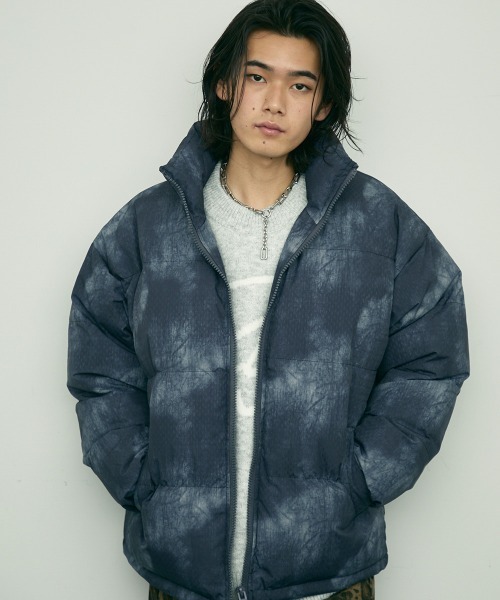 Shoowtime（ショウタイム） ダウンジャケット ダウン Abstract pattern