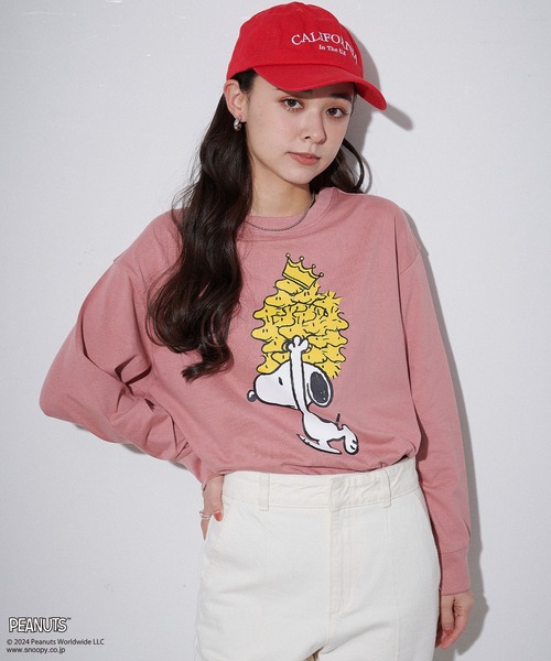 ルーシー ロングスリーブTシャツ ロンT　長袖 スヌーピー ピーナッツ ルーシー ロングスリーブTシャツ ロンT 長袖 スヌーピー
