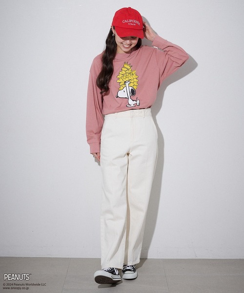 ルーシー ロングスリーブTシャツ ロンT　長袖 スヌーピー ピーナッツ PEANUTS tシャツ 「PEANUTS/ピーナッツ」スヌーピー/SNOOPY