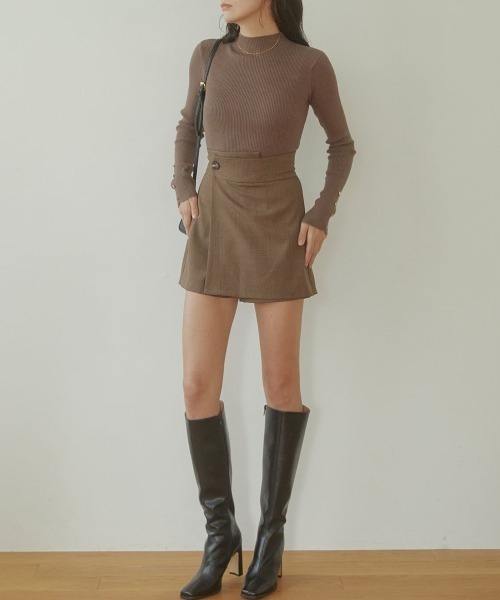 ACYM（アシーム） ロングブーツ LARGE ブラウン レディース : ZOZOTOWN