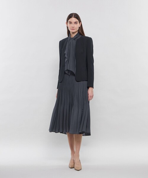 EPOCA（エポカ） ジャケット ノーカラージャケット コンパクトダブル