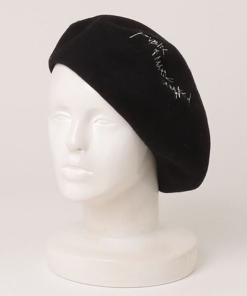 【新品未使用】【CA4LA】ベレー帽 ブラック サイズ調節可能 CA4LA（カシラ） ベレー帽 - ブラック レディース : ZOZOTOWN Yahoo!店