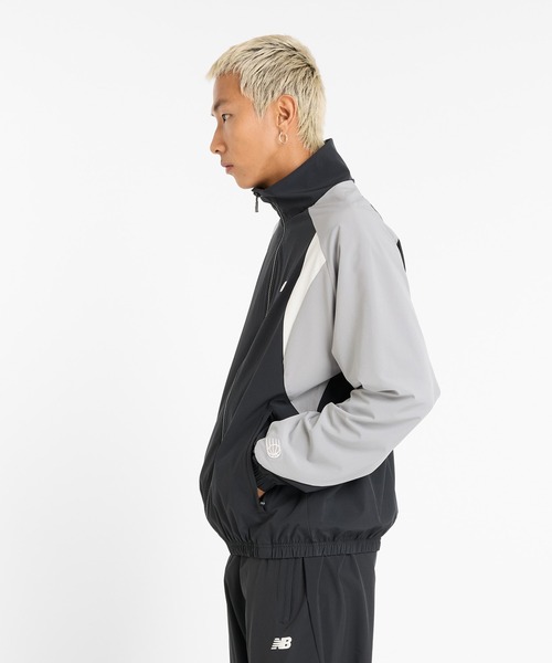New Balance ブルゾン アウター Hoops ウーブントラック