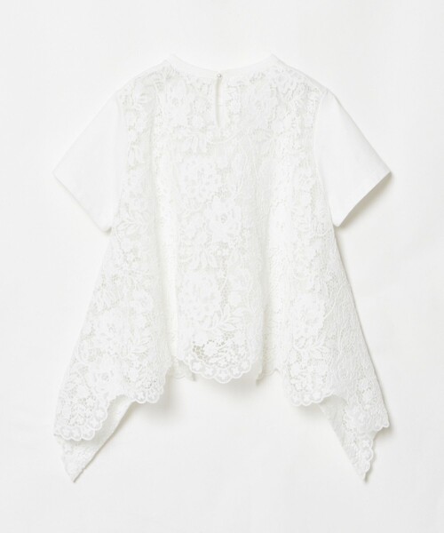 LOULOU WILLOUGHBY tシャツ 「LOULOU WILLOUGHBY」レース