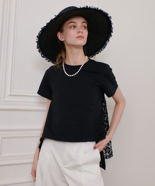 LOULOU WILLOUGHBY tシャツ 「LOULOU WILLOUGHBY」レース