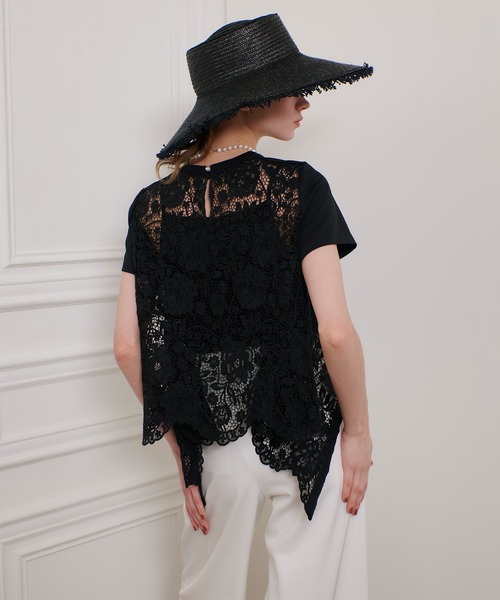 LOULOU WILLOUGHBY＊レースドッキングプルオーバートップス allureville(アルアバイル)｜【Loulou Willoughby】レース