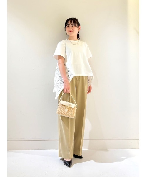 LOULOU WILLOUGHBY tシャツ 「LOULOU WILLOUGHBY」レース