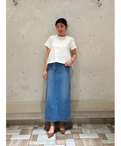 tシャツ  「LOULOU WILLOUGHBY」レースドッキングプルオーバー レディース LOULOU WILLOUGHBY tシャツ 「LOULOU WILLOUGHBY」レース