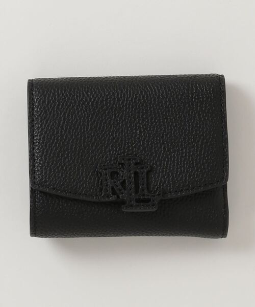 Ralph Lauren ペブルド スモール カメリン フラップ ウォレット LAUREN RALPH 財布 ペブルド スモール Cameryn フラップ