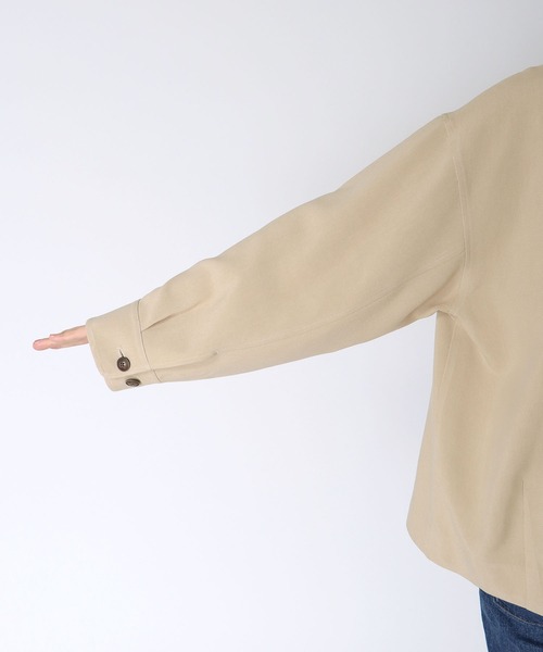 Jines（ジネス） ジャケット ノーカラージャケット テンセルポケット
