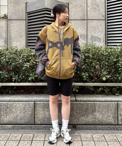 パーカー 「P.A.M/パム」LUNACY ZIP THRU HOODI 3837-MLT レディース P.A.M. パーカー 「P.A.M/パム」LUNACY ZIP THRU HOODI 3837-MLT