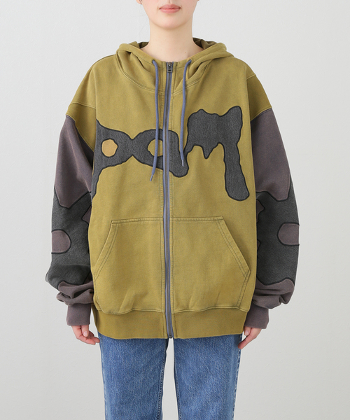 パーカー 「P.A.M/パム」LUNACY ZIP THRU HOODI 3837-MLT レディース P.A.M. パーカー 「P.A.M/パム」LUNACY ZIP THRU HOODI 3837-MLT