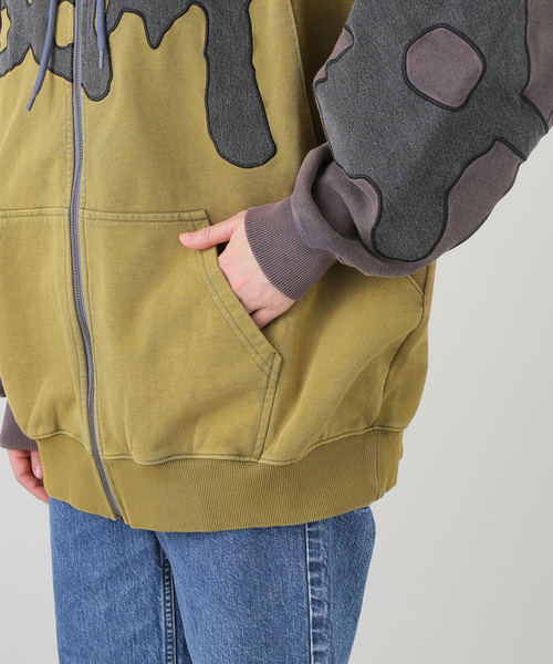 パーカー 「P.A.M/パム」LUNACY ZIP THRU HOODI 3837-MLT レディース P.A.M. パーカー 「P.A.M/パム」LUNACY ZIP THRU HOODI 3837-MLT