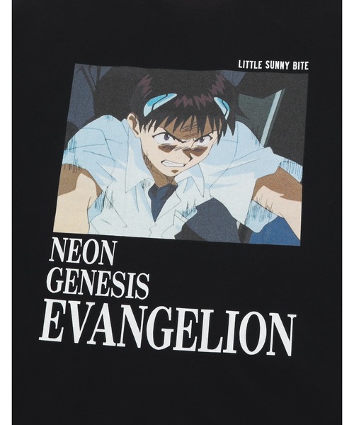Little sunny bite tシャツ 「evangelion x little bite」 big