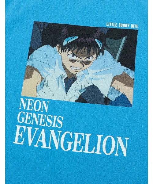 Little sunny bite tシャツ 「evangelion x little bite」 big