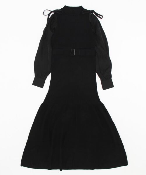 dazzlin（ダズリン） 長袖ワンピース FREE ブラック レディース