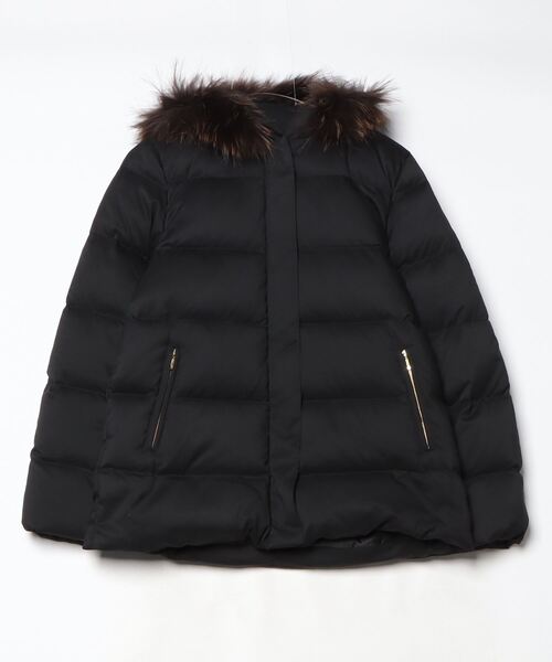 【美品】B:MING by BEAMS ダウンコート ブラック М ジャケット B：MING by BEAMS（ビーミング by ビームス） ダウンジャケット LARGE