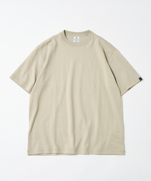 「LOOPWHEELER」 半袖Tシャツ MEDIUM ブラック メンズ