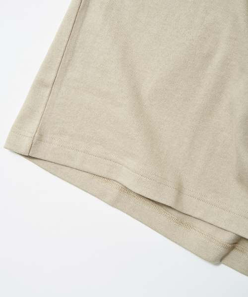 「LOOPWHEELER」 半袖Tシャツ MEDIUM ブラック メンズ