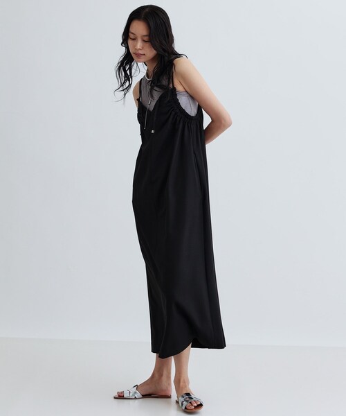 PLEATS PLEASE ISSEY MIYAKE◇ノースリーブワンピース/--/ポリエステル