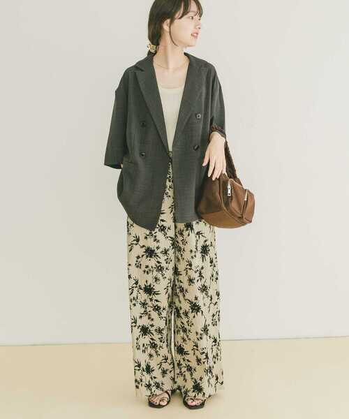 ITEMS URBANRESEARCH コート アウター リネンライクハーフ