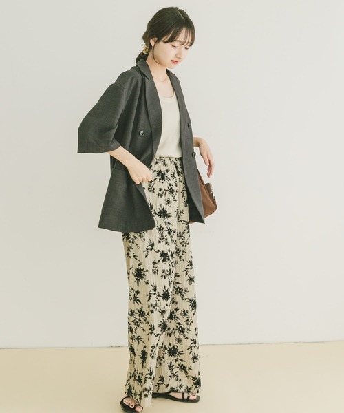 ITEMS URBANRESEARCH コート アウター リネンライクハーフ