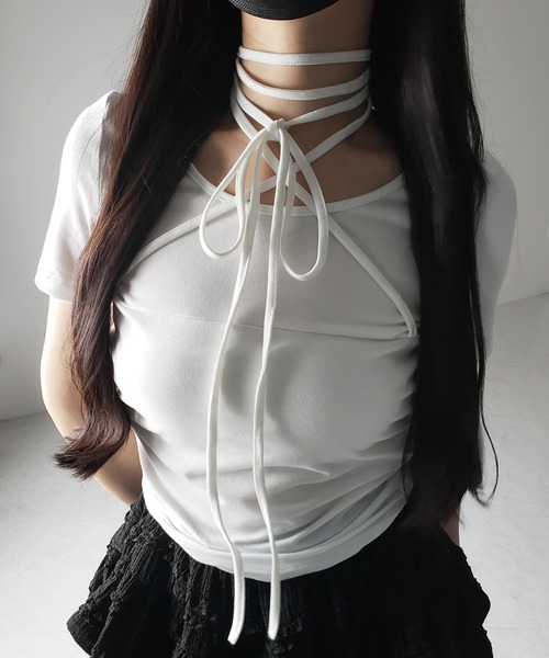 me+em select（ミームセレクト） tシャツ 「 2color 」クロス