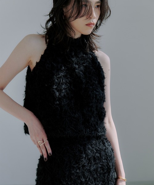 anuans（アニュアンス） スカート エンブロイダリータイトスカート