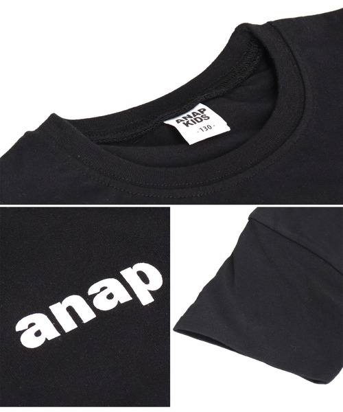 ANAP kids（アナップキッズ） tシャツ コットン 100% ロゴ プリント