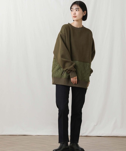 「Gready Brilliant」 「favori」スウェットカットソー 38 ブラック レディース_画像7
