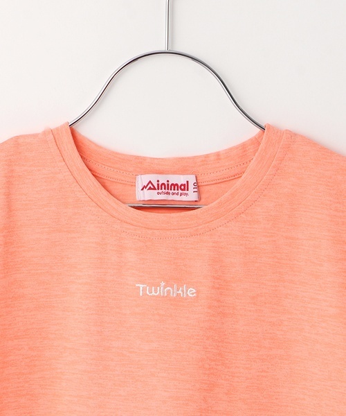minimal（ミニマル） tシャツ 「接触冷感」袖フリルT キッズ 子供服 