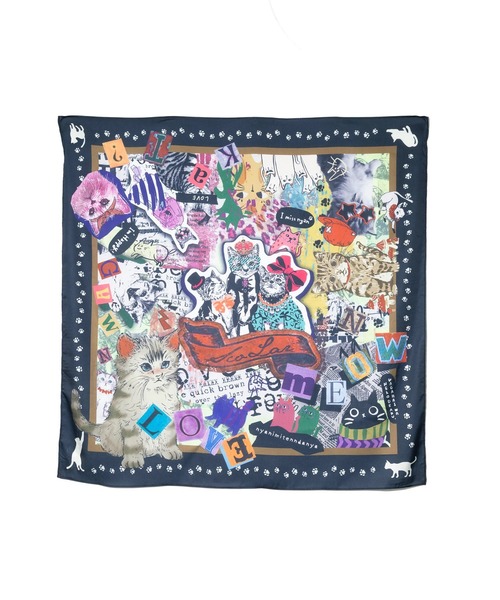 スカラー　Tシャツスカーフ付き ScoLar tシャツ ScoLar/スカラー スカーフ付 ポケットTEE