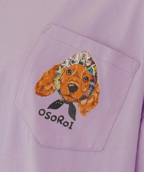 ScoLar tシャツ ScoLar/スカラー スカーフ付 ポケットTEE